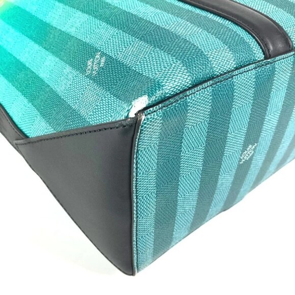 LOUIS VUITTON M59919 damier stripe Weekend Tote PM Hand Bag Tote Bag - Picture 15 of 16